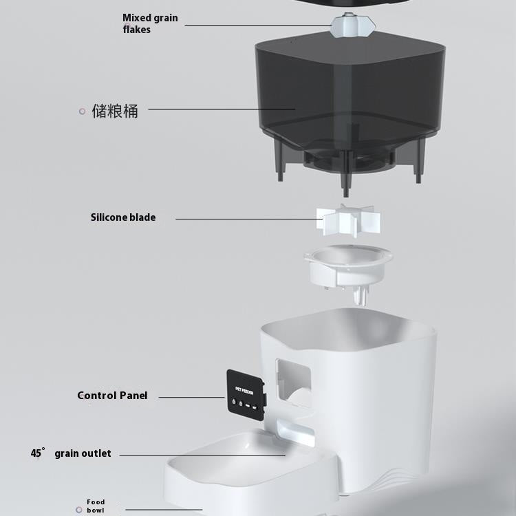 Smart WiFi Automatic Cat Feeder with HD Camera Pet Dispenser