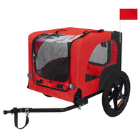 Pet Bike Trailer Dog Cart for Bicycle,Suitable for Small and