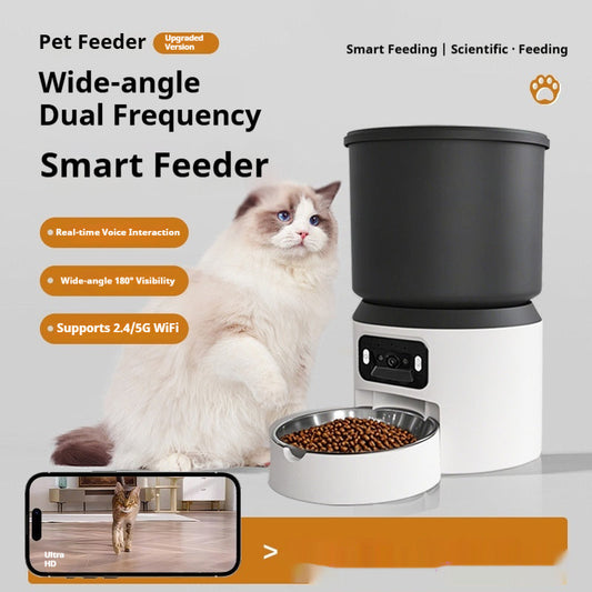 4L Smart WiFi Automatic Pet Feeder App Control for Your Dog