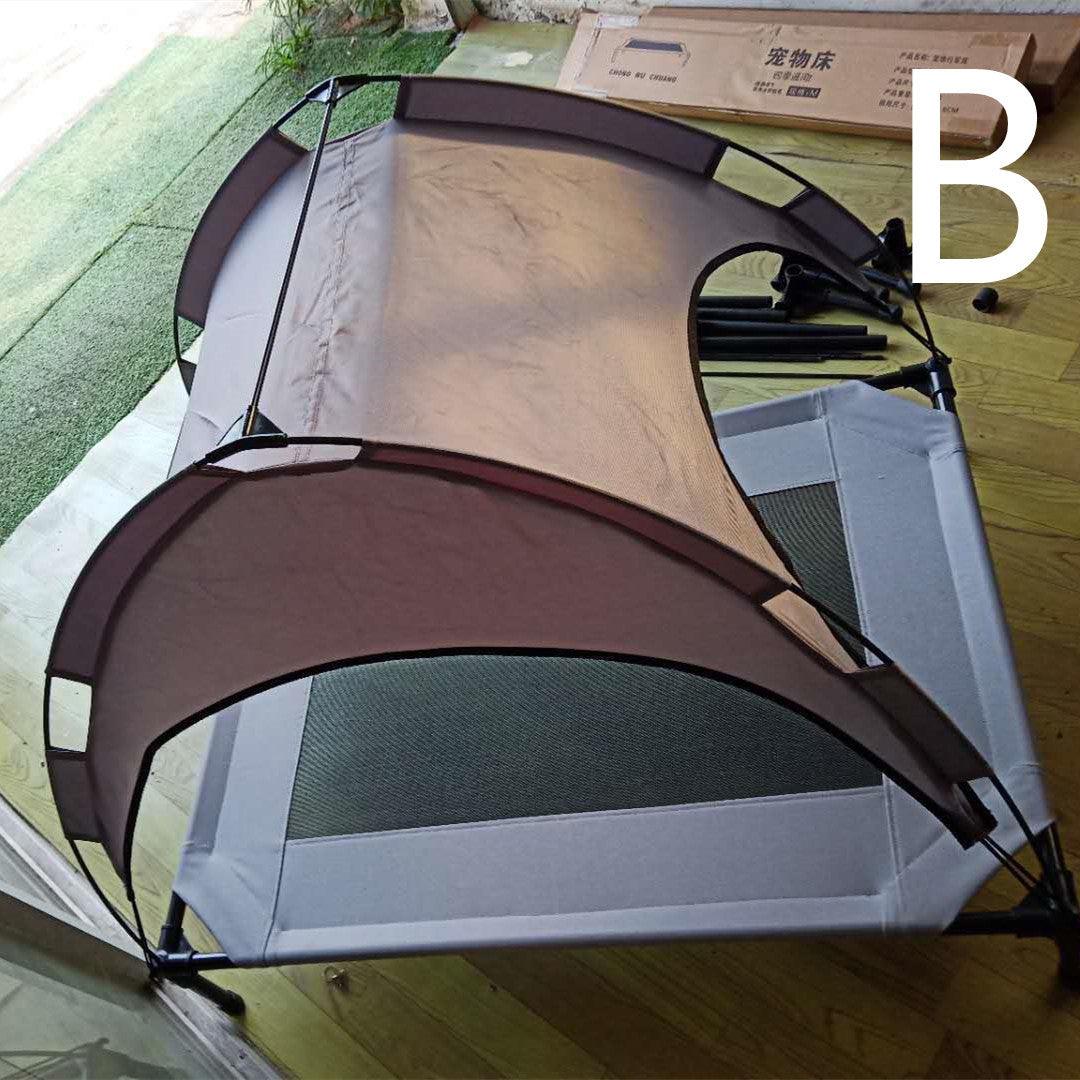 Raised Outdoor Camp Tent Bed - Weather Resistant