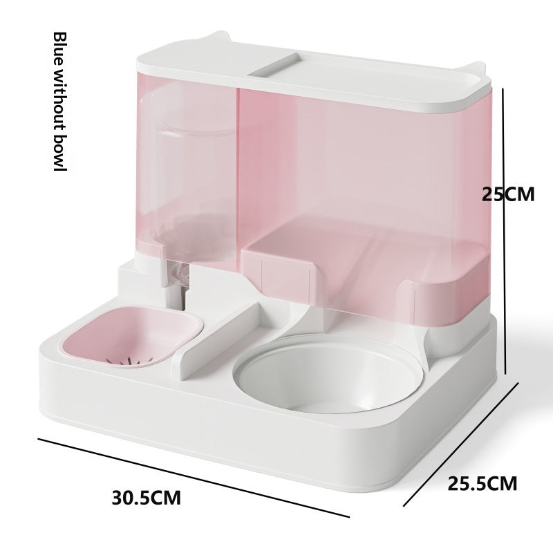 Smart Automatic Cat Feeder and Water Fountain Combo System