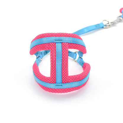 Dog Hand Holding Rope Chest Strap Nylon Clip