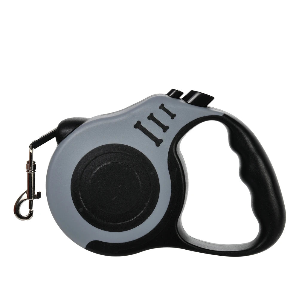 3M/5Metre Dog Leash Walking Automatic Pet Collar ABS Case Nylon Rope Dog Harness Dog footprint Puppy Dog Footprints Keychain