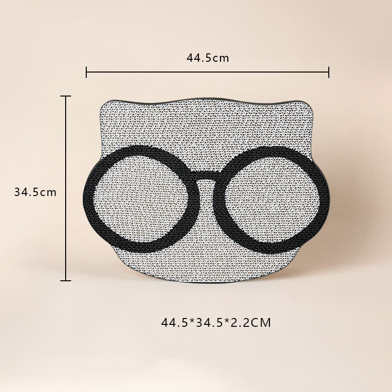 Purrfect Pet Kingdom Cat Scratch Board Christmas Erect Type No Chip Toy (Panda claw board) - Premium Cat Scratching