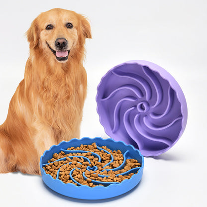 Slow Food Bowl For Dogs Food Grade Silicone Bowl For Slow