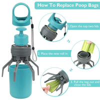 Built-in Poop Bag Pet Pooper Scooper
