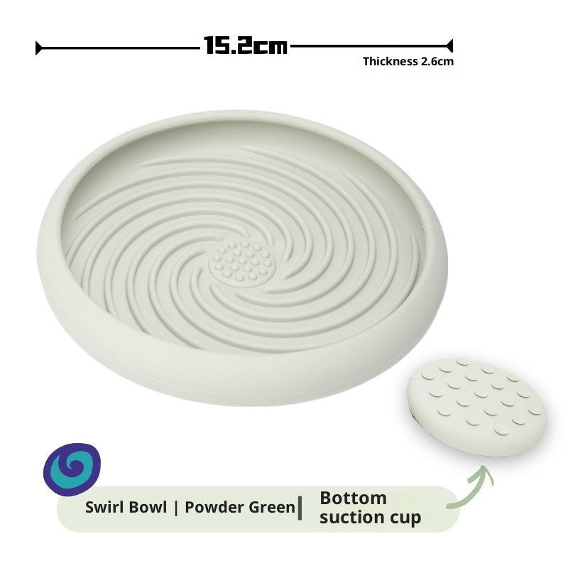 Dog Slow Feeder Bowl Silicone Lick Mat