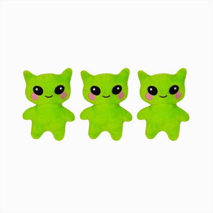 Space Paws Aliens Interactive Plush Dog Toy Set - 4 Pc
