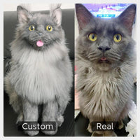 Custom Stuffed Pet ? Realistic Plush Memorial Gift Keepsake