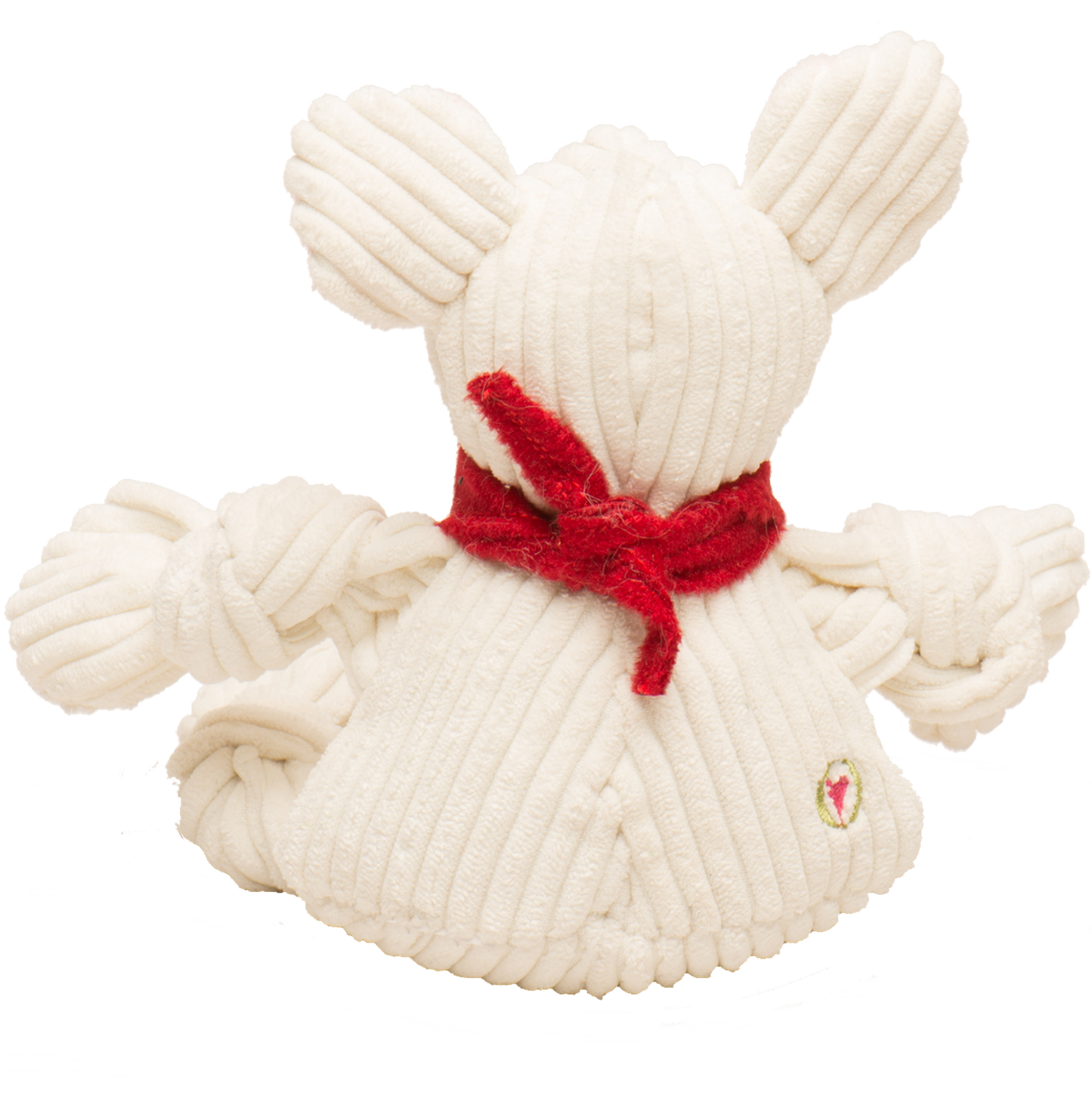 Dog Toy HuggleCause Living Free Animal Sanctuary Little Tyke - lifestyle product image for dog toy