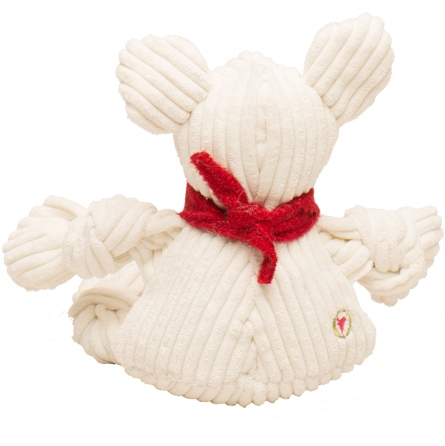 Dog Toy HuggleCause Living Free Animal Sanctuary Little Tyke - lifestyle product image for dog toy