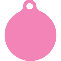 Bandana Pink HD Dog ID Tag