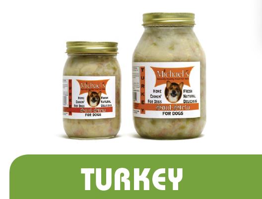 Dog Food Turkey Stew 16 Oz Michael's Soul Stew 🦃