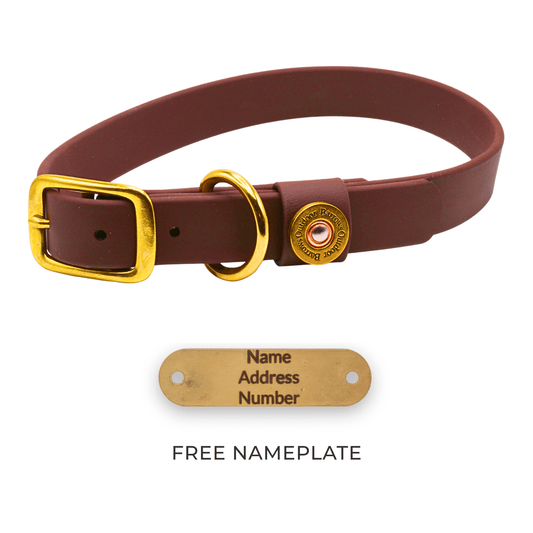 Barrows Dog Collar - Brown | Purrfect Pet Kingdom
