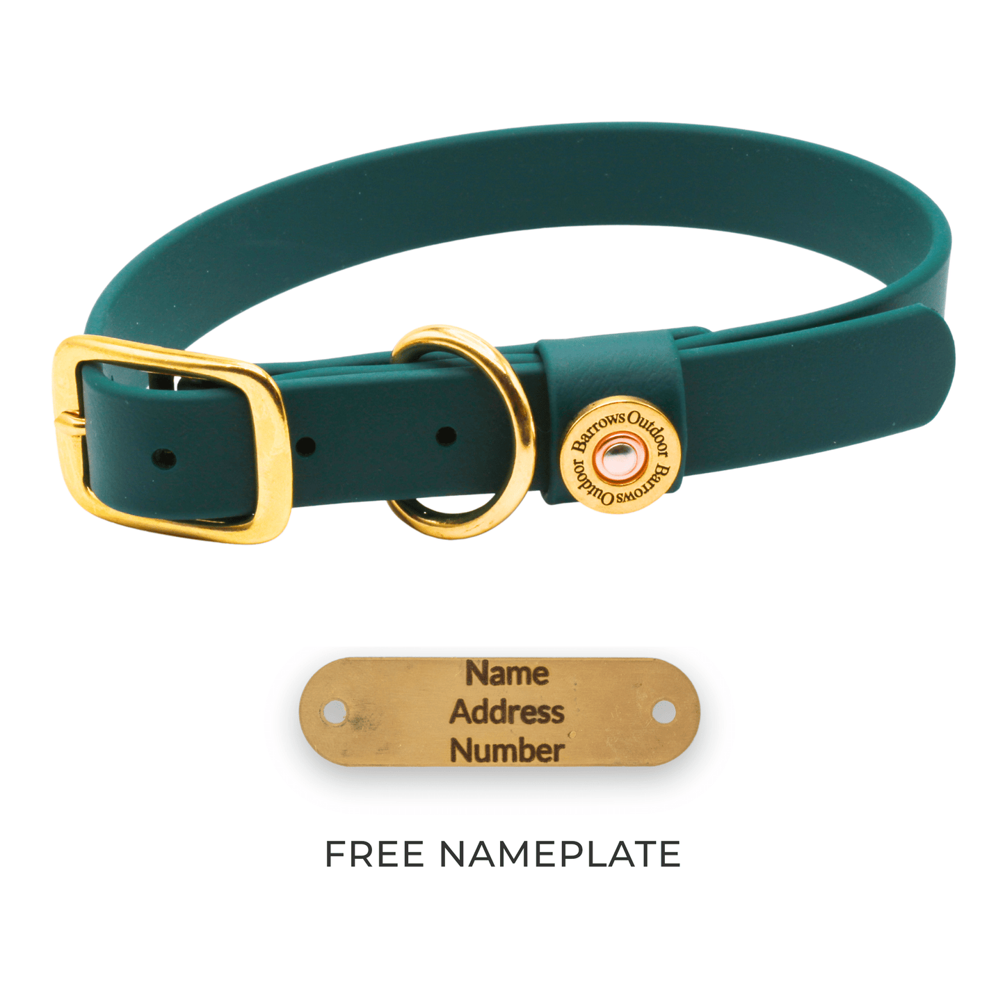 Barrows Dog Collar - Green | Purrfect Pet Kingdom