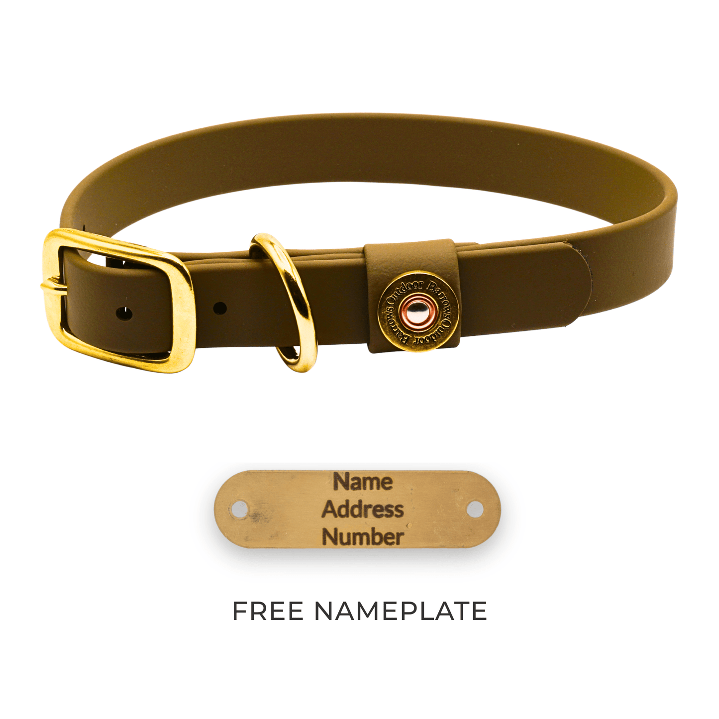 Barrows Dog Collar - OD Green | Purrfect Pet Kingdom