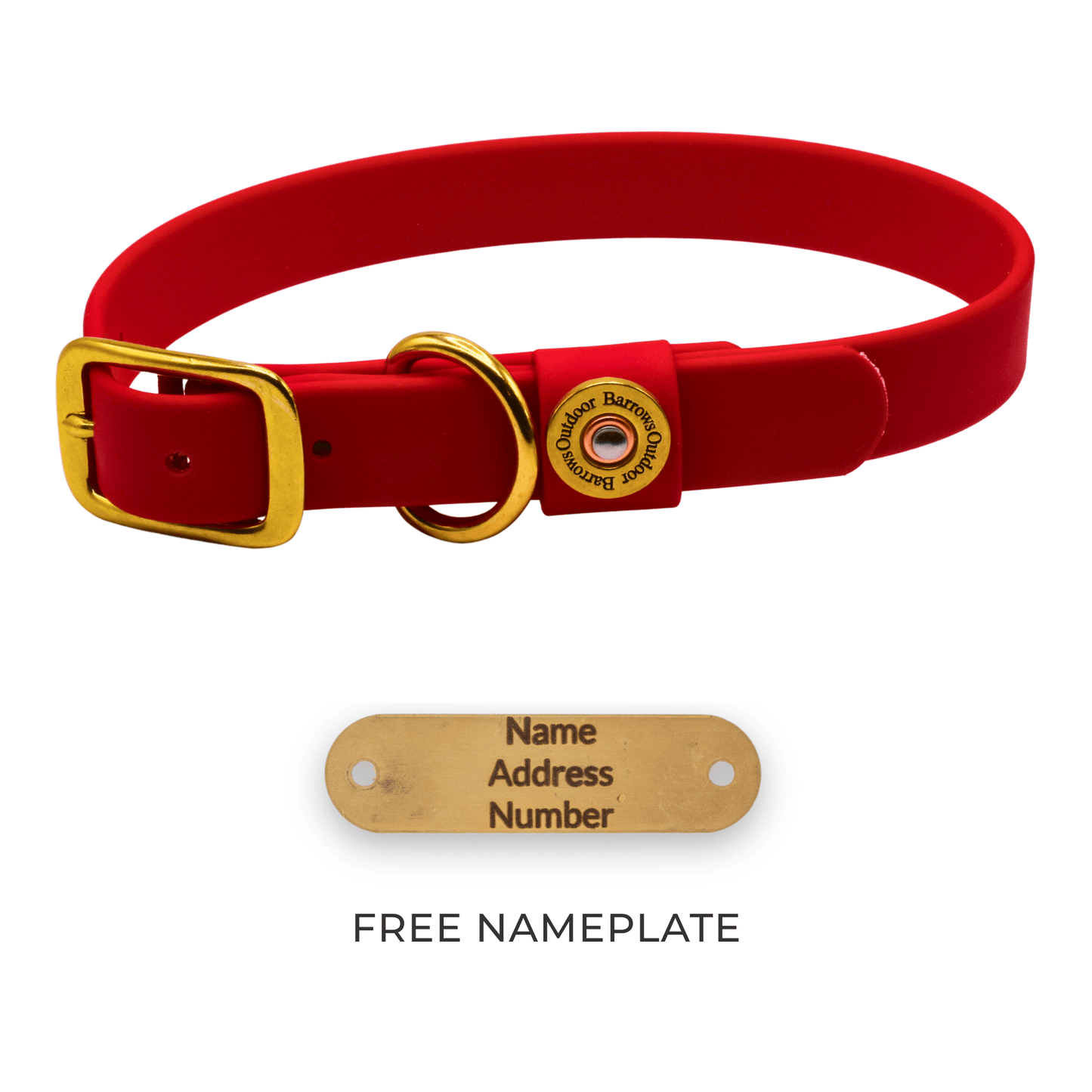 Barrows Dog Collar - Red | Purrfect Pet Kingdom