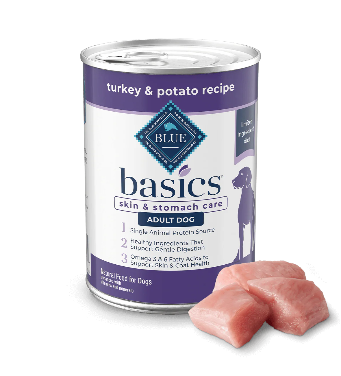 Blue Buffalo Basics Turkey Potato Wet