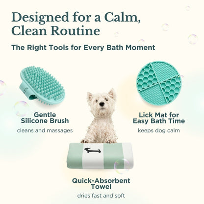 Bath Kit for Dogs ? Grooming Set
