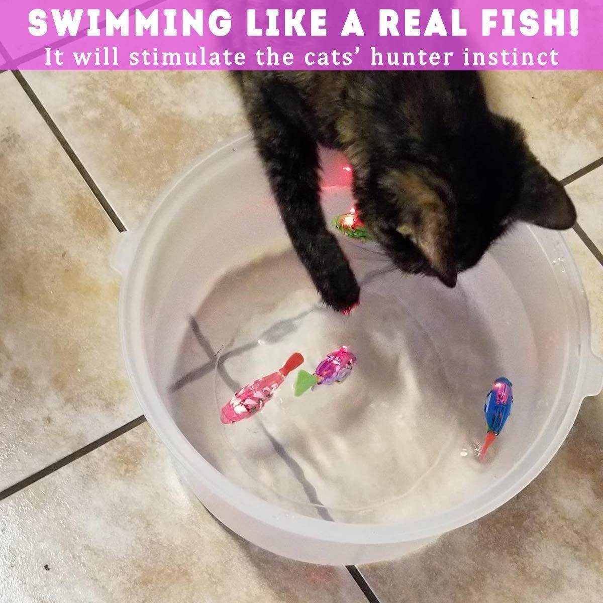 Purrfect Pet Kingdom Battery Operated Fish for Kittens Toy Purrfect Pet Kingdom
