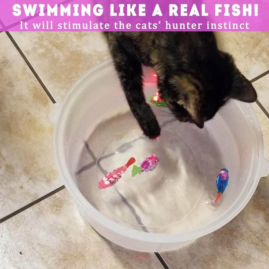 Purrfect Pet Kingdom Battery Operated Fish for Kittens Toy Purrfect Pet Kingdom