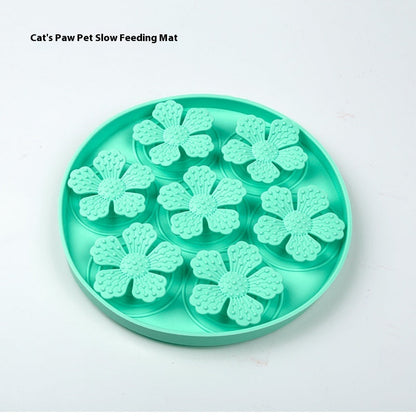 Pet Licking Pad Snack Pad Dog Tableware Suction Cup Silicone
