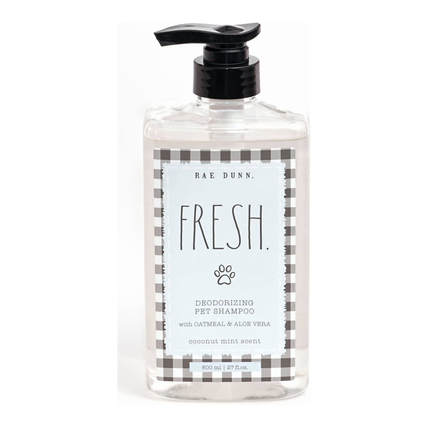 Rae Dunn Fresh Deodorizing Pet Shampoo 800ml - Coconut Mint