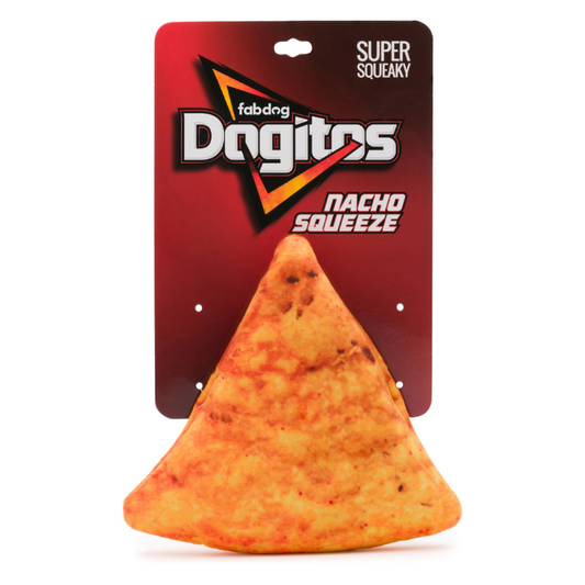 Dogito Nacho Squeeze Chip Dog Toy