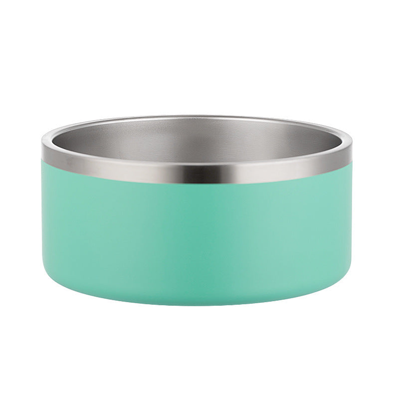 Stainless Steel Dog Bowl Inside And Outside 304 With Silica