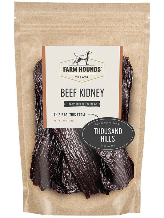 Farm Hounds Beef Kidney (4oz) - dehydrated dog treats - The Family Pet