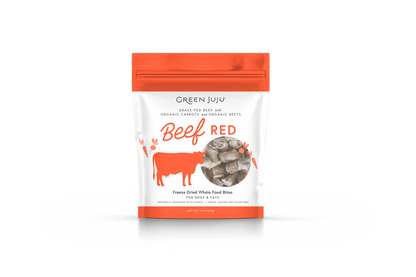 Green Juju Freeze Dried Beef Red Whole Food Bites (7.5OZ)