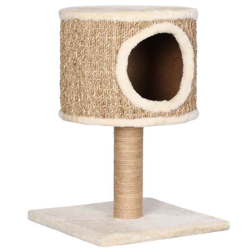 Purrfect Pet Kingdom Beige Cat Condo Furniture Tower Purrfect Pet Kingdom