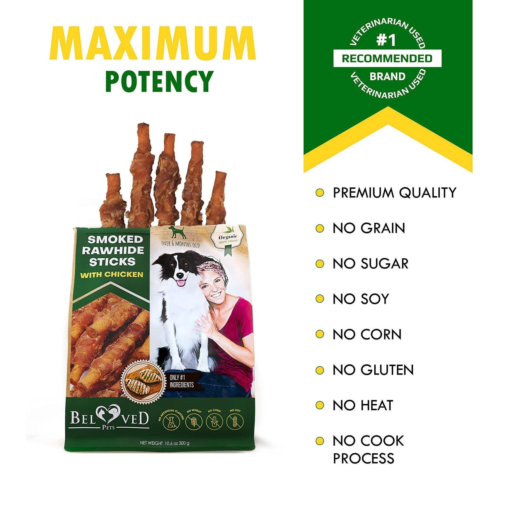 Purrfect Pet Kingdom Chicken Wrapped Dog Chews Treats Purrfect Pet Kingdom