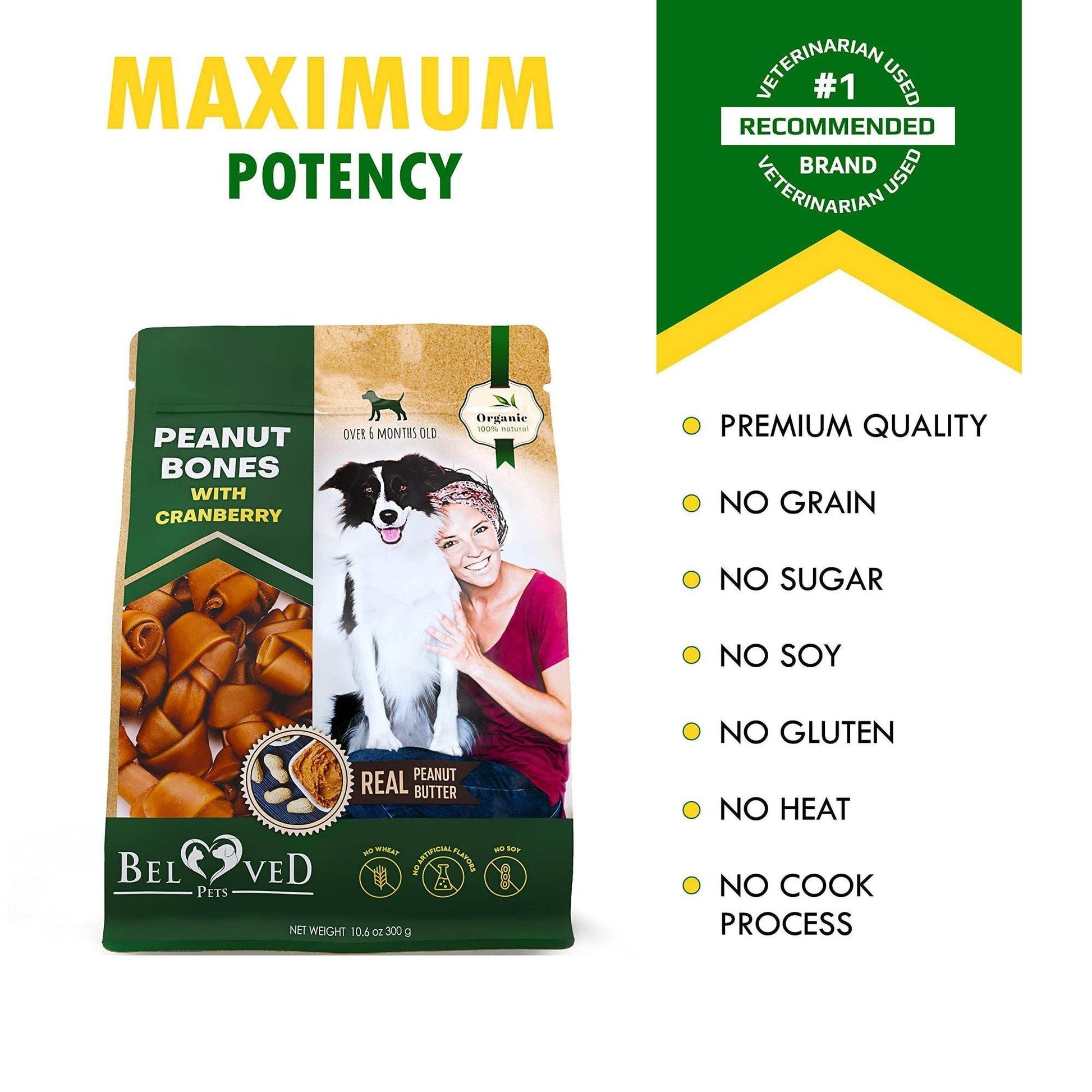 Purrfect Pet Kingdom Peanut Butter Dog Chews Training Treats Purrfect Pet Kingdom