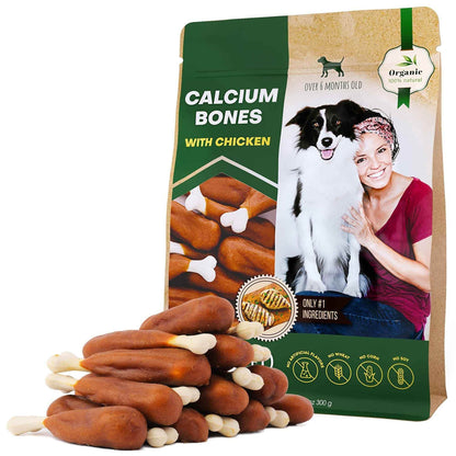 Purrfect Pet Kingdom Healthy Chicken Dog Treats - Calcium Bones Beloved Pets Purrfect Pet Kingdom