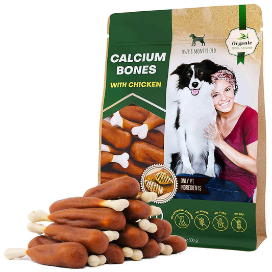 Purrfect Pet Kingdom Healthy Chicken Dog Treats - Calcium Bones Beloved Pets Purrfect Pet Kingdom
