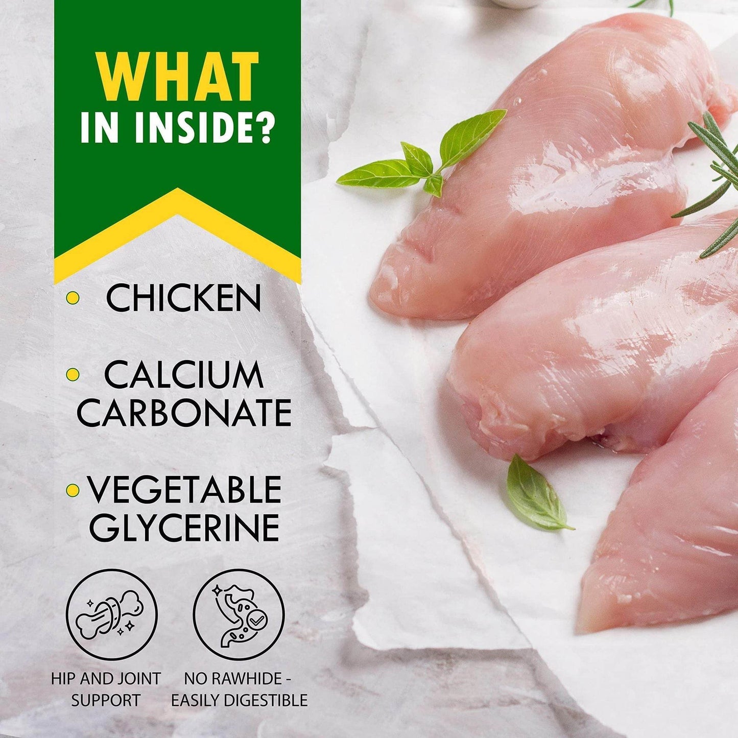 Purrfect Pet Kingdom Healthy Chicken Dog Treats - Calcium Bones Purrfect Pet Kingdom