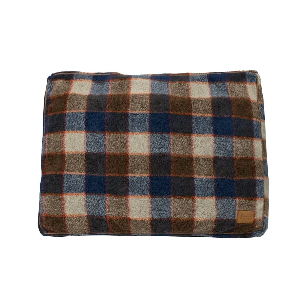 K9 Outdoors Berber pet napper for dogs in a stylish plaid pattern for ultimate comfort and warmth