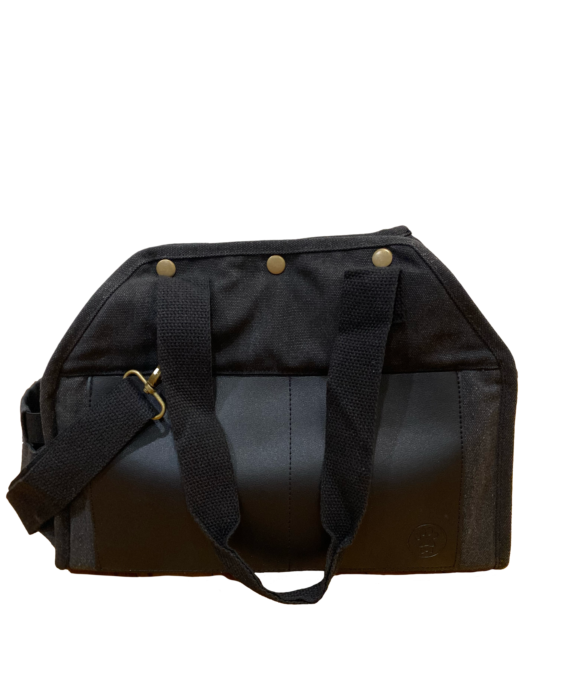 BESPOKE PAWS portable dog and cat carrier with sturdy handles and a stylish design for easy transport