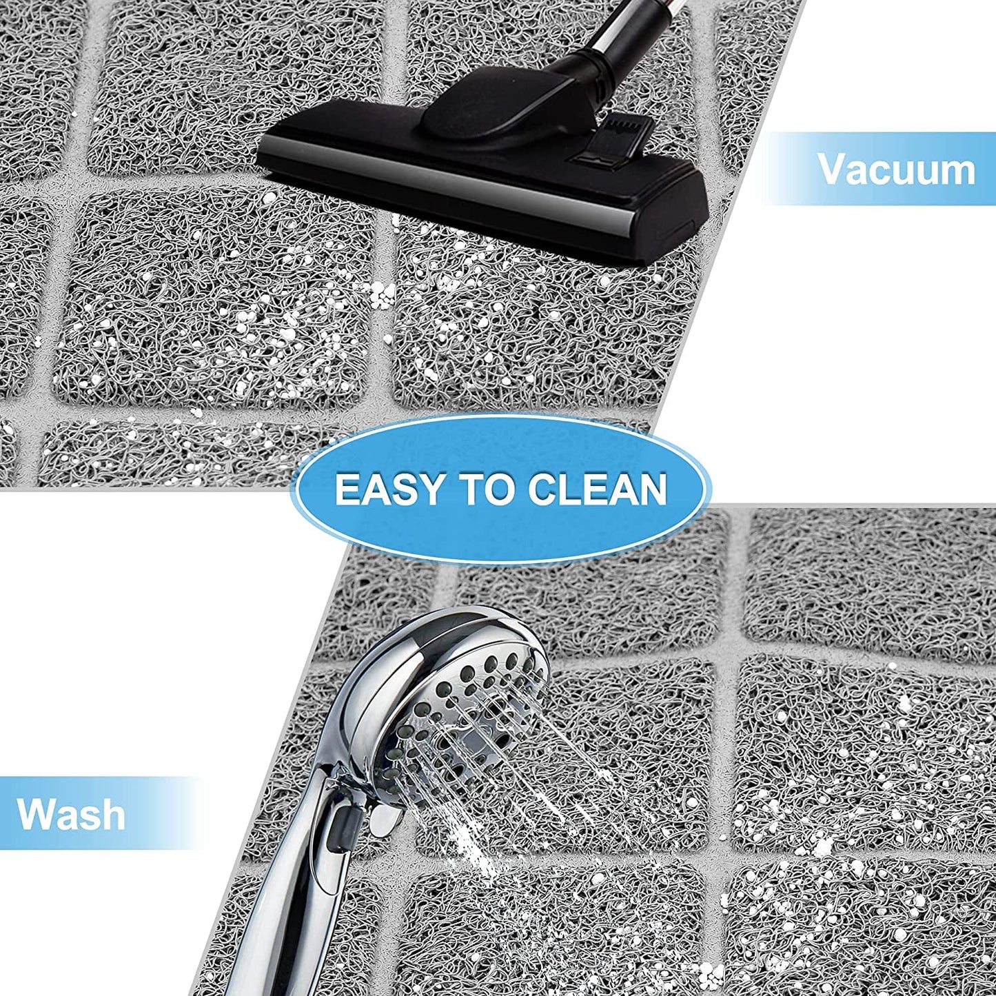 Purrfect Pet Kingdom best cat litter mat for odor control with easy cleaning features and vacuum capability