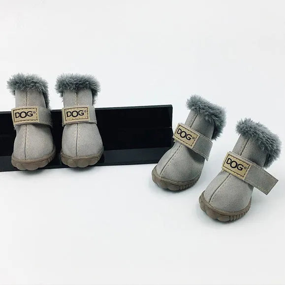Best YouTube Store - Dog Thick Snow Boots Keep Warm Teddy Autumn And Winter VIP Shoes - 0
