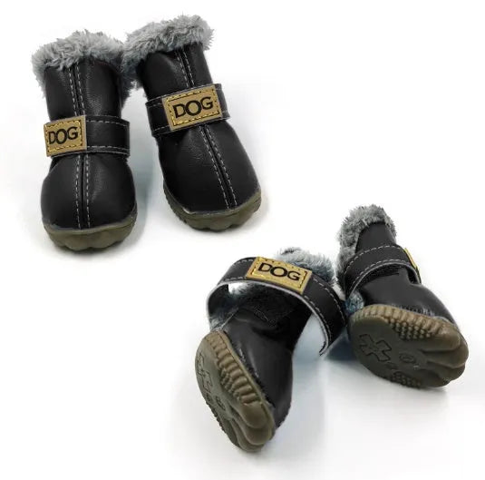 Best YouTube Store - Dog Thick Snow Boots Keep Warm Teddy Autumn And Winter VIP - 0
