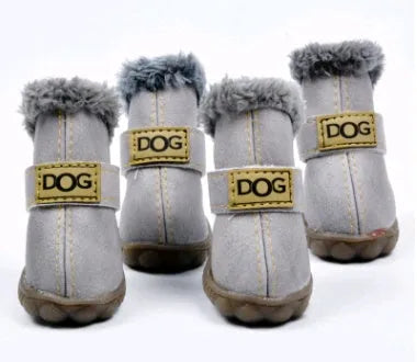 Best YouTube Store - Dog Thick Snow Boots Keep Warm Teddy Autumn And Winter VIP Shoes - 0