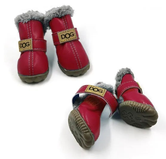 Best YouTube Store - Dog Thick Snow Boots Keep Warm Teddy Autumn And Winter VIP - 0