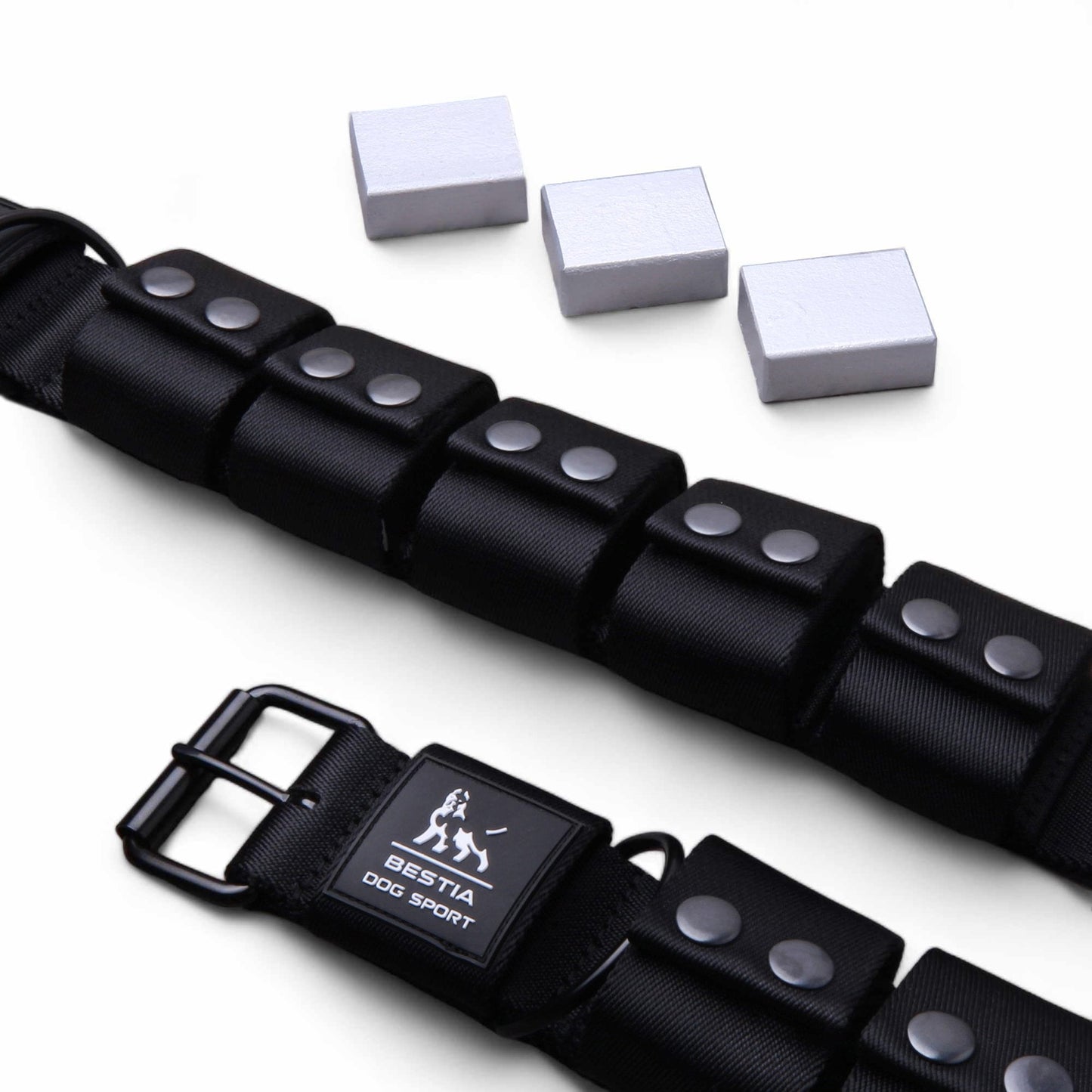 BESTIA DOG SPORT Weighted Dog Training Collar