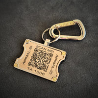 Bestia QR Dog ID Tag