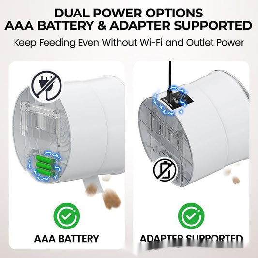 Pet Feeder Automatic Timing Remote Control Cat And Dog Food