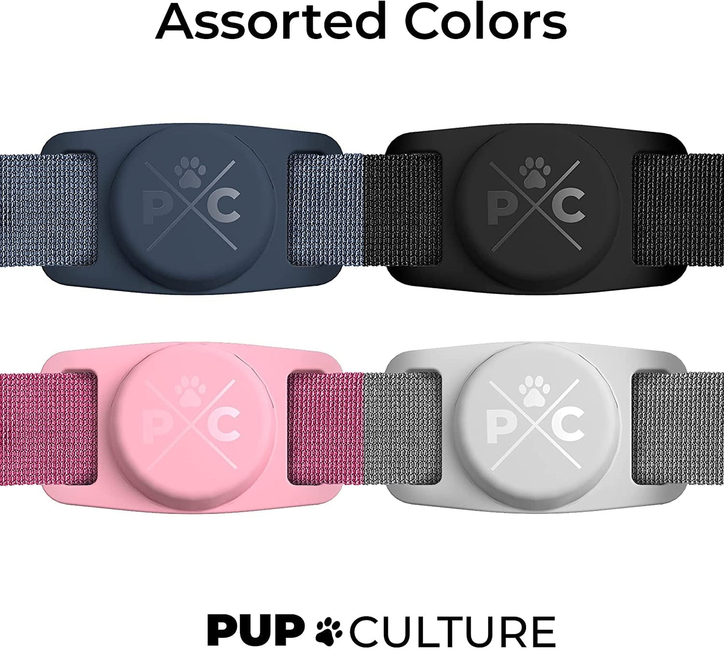 AirTag Dog Collar Holder Tracker Lightweight 📍