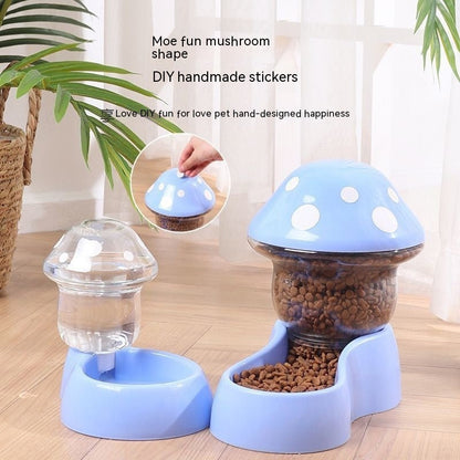 Automatic Pet Feeder Cat Rice Bowl