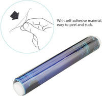 Aquarium Poster, Effect Underwater Background Sticker Thicken PVC Adhesive Static Cling Backdrop Fish Decorative Paper(61×30Cm)